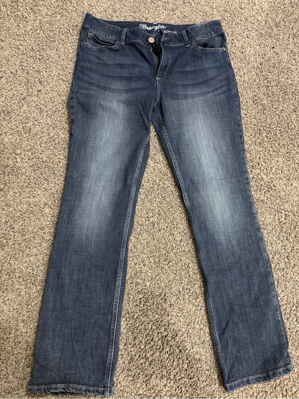 Wrangler Women's Straight Leg Jeans 15/16 x32